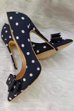 High-heels Polka Dot Pattern Fashion Women Party Shoes