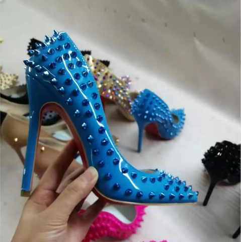 High-heels with Nails Fashion Women Party Shoes